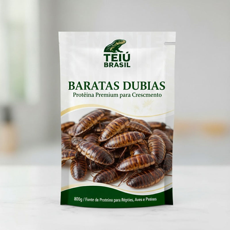 Ração de Barata Dubia – 800g